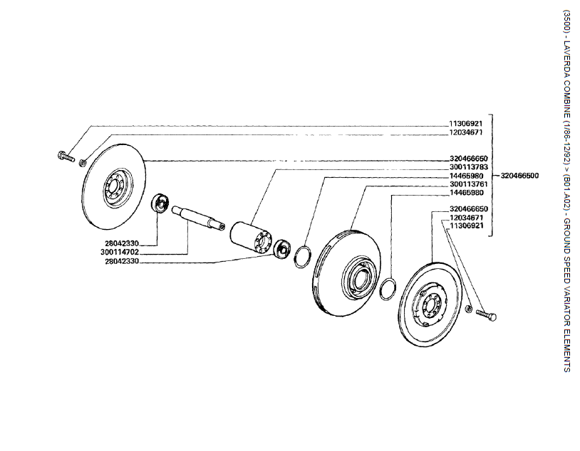 19.GROUND SPEED VARIATOR ELEMENTS