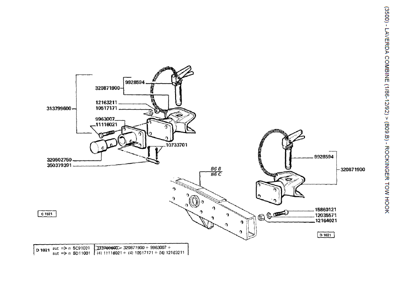 33.ROCKINGER -DISPOSITIVO DE ATRELAGEM