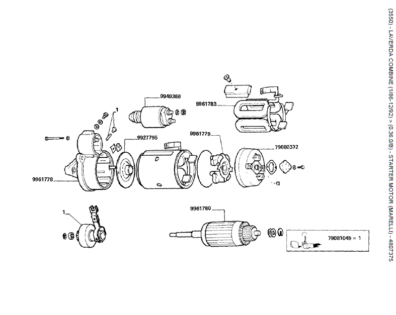 09. MOTOR DE ARRANQUE (MARELLI) - 4807375
