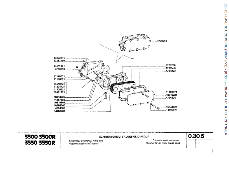 16.  PERMUTADOR DE CALOR DE ÁGUA E ÓLEO