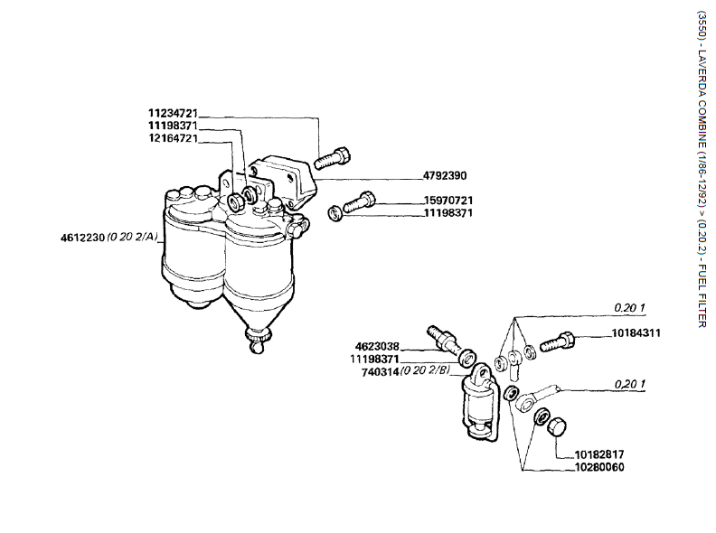 36.  FILTRO DE COMBUSTÍVEL