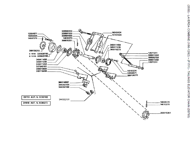 09. CORRENTE DO ELEVADOR DE RESÍDUOS