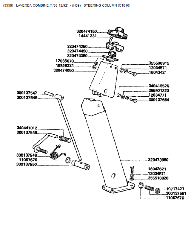 06. COLUNA DE DIRECÇÃO (C1016)