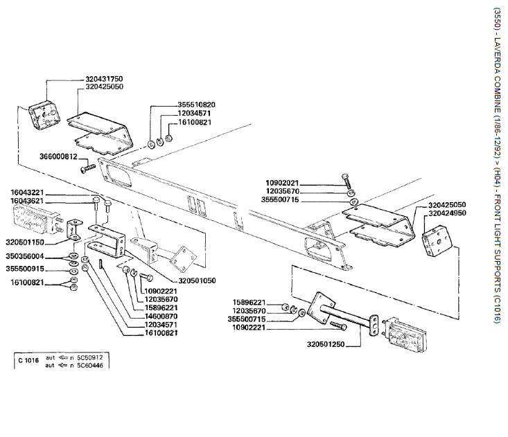 23.  SUPORTE À LUZ FRONTAL (C1016)