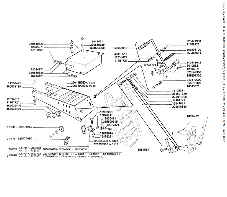25. ESCADA DA PLATAFORMA DO MOTORISTA