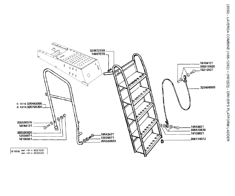 26. ESCADA DA PLATAFORMA DO MOTORISTA