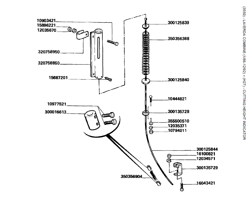 33. INDICADOR DE ALTURA DE CORTE