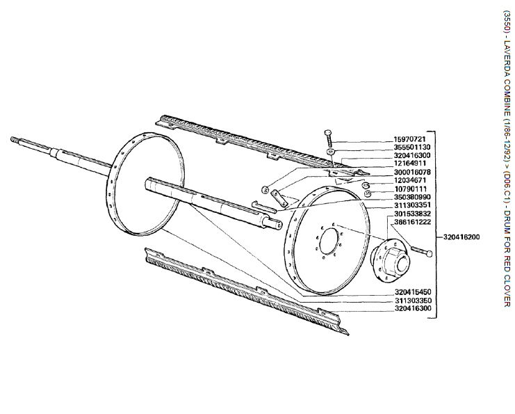 17.  TAMBOR PARA TREVO VERMELHO