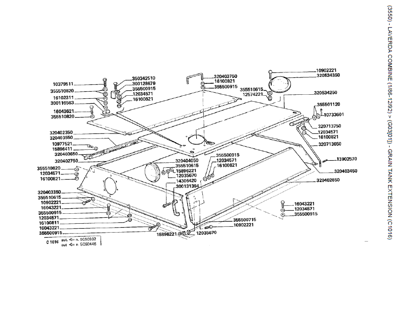 28.  EXTENSÃO DO TANQUE DE GRÃO (C1016)