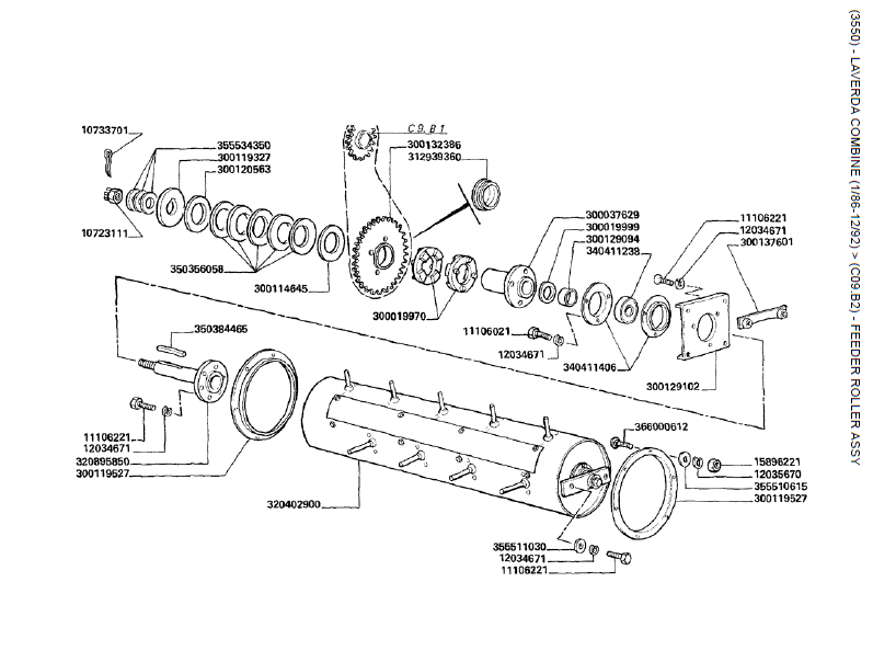 08. CONJUNTO DE ROLO DE ALIMENTADOR