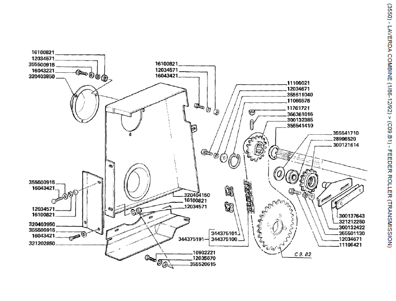 09. ROLO DE ALIMENTADOR (TRANSMISSÃO)