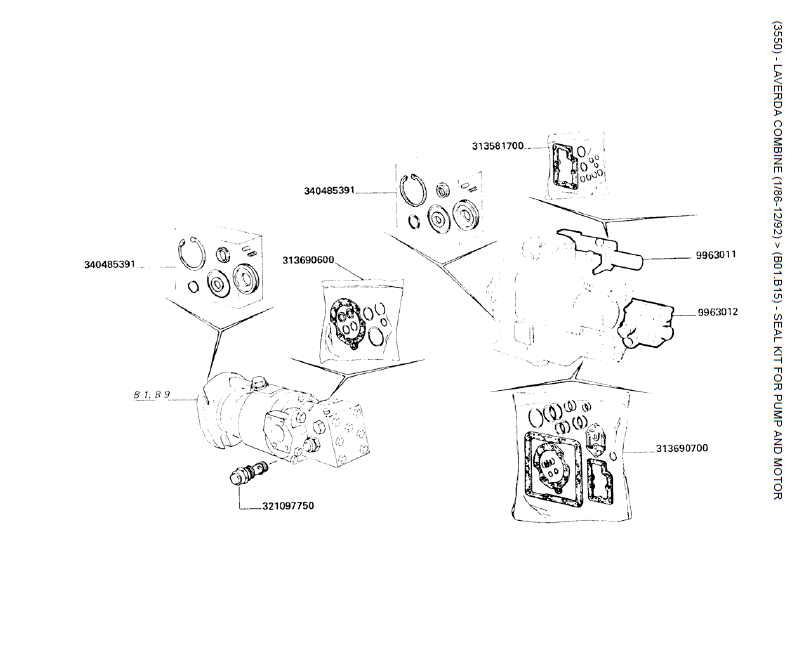 04.  KIT SELO PARA BOMBA E MOTOR