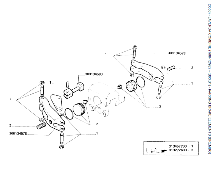 19.  ELEMENTOS DE FREIO DE ESTACIONAMENTO (BREMBO)