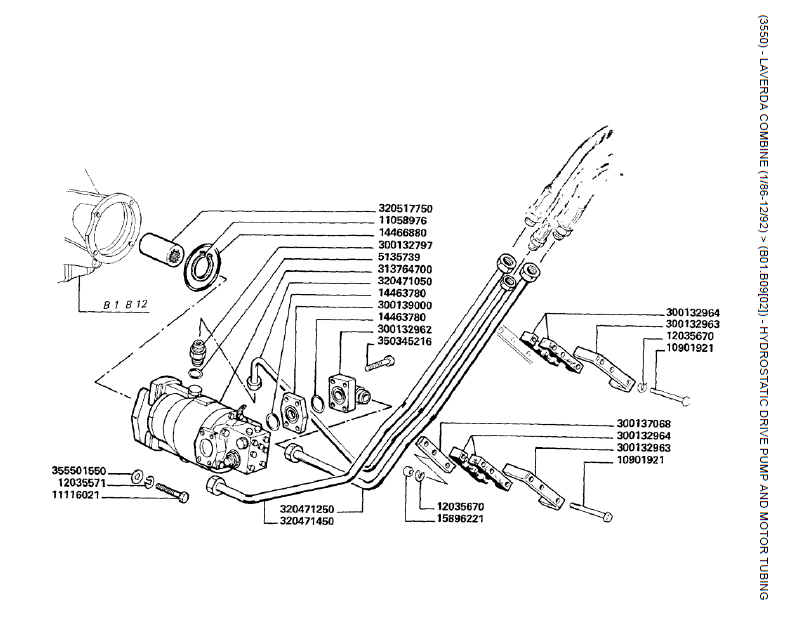 27. BOMBA DE UNIDADE HIDROSTÁTICA E TUBAGEM DO MOTOR
