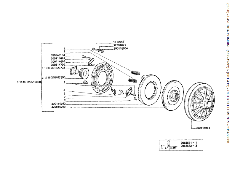 46.  ELEMENTOS DA EMBRAIAGEM - 311438600