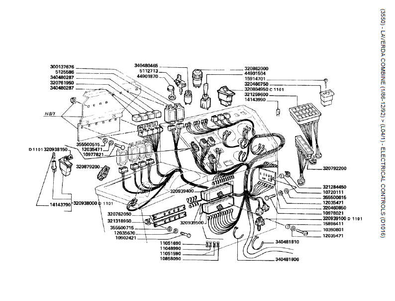 12.  CONTROLES ELÉCTRICOS (D1016)