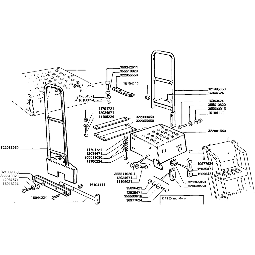 09. CUNHO DE PLATAFORMA DA ESCADA (REDUZ A TRILHA DA RODA)