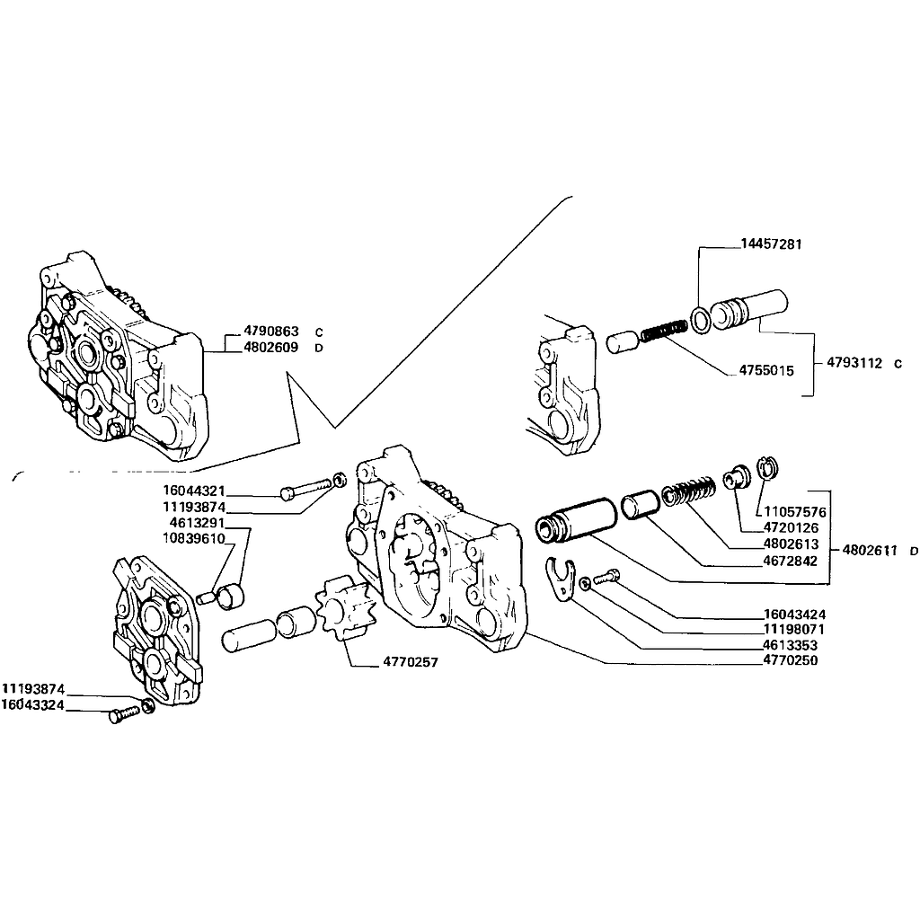 14. BOMBA DE ÓLEO LUBRIFICANTE