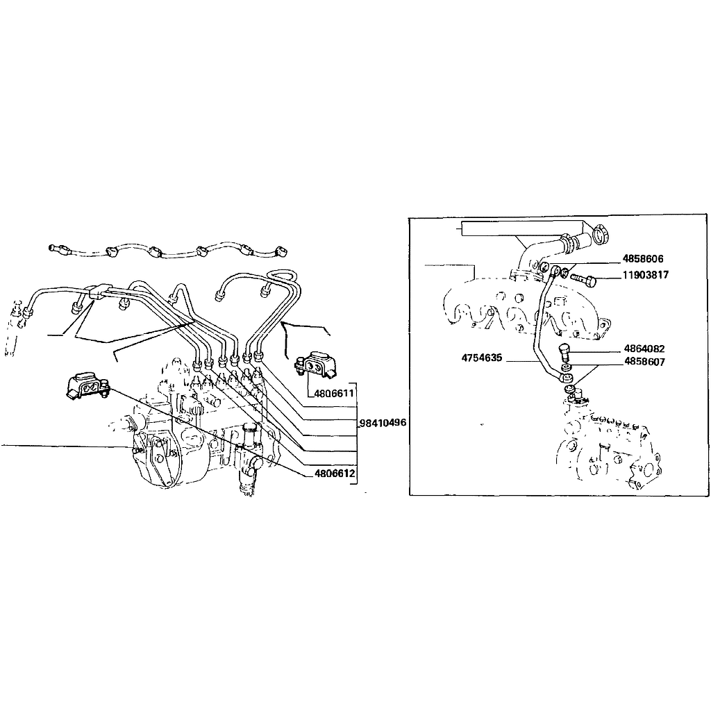 21. TUBOS DE INJECÇÃO