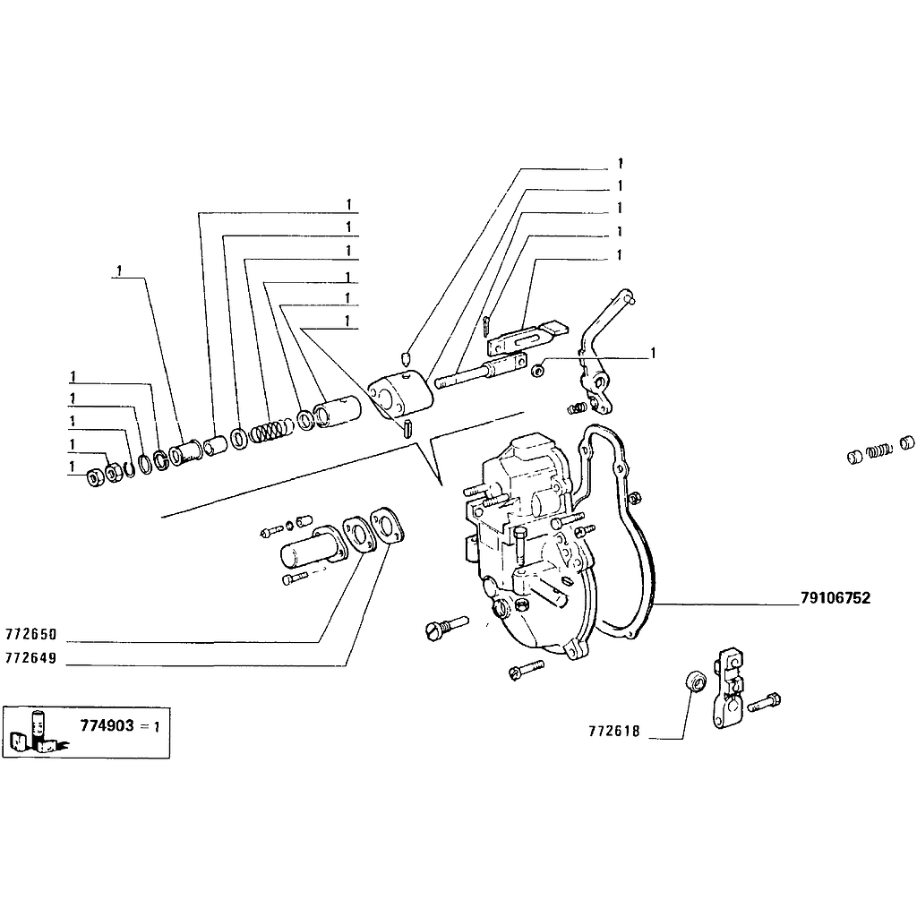 26. BOMBA DE INJECÇÃO 8010891 (WEBR)