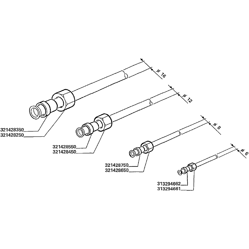 01. CONEXÕES PARA TUBOS HIDRÁULICOS