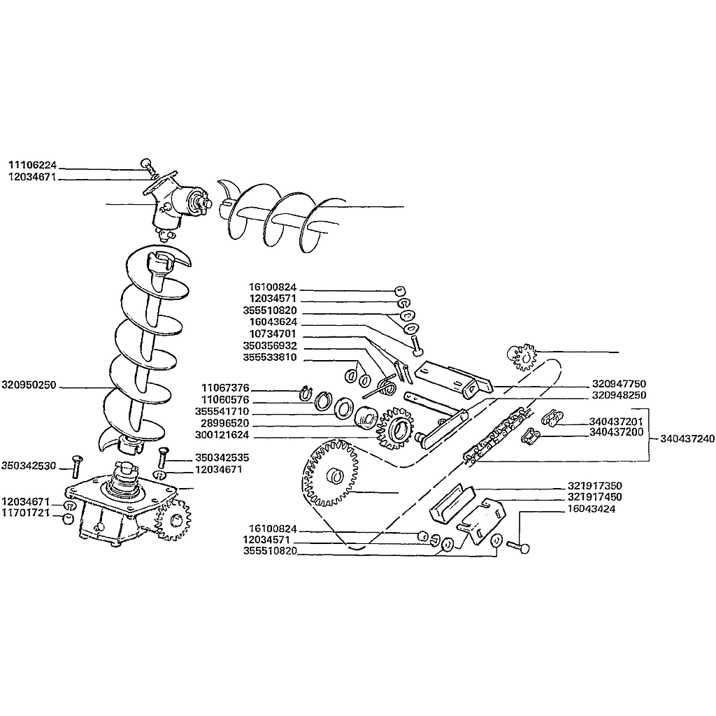 30.  TANQUE DE GRÃO QUE DESCARREGA O TUBO VERTICAL