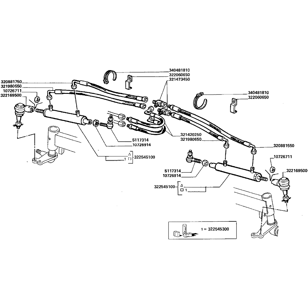 60 . EIXO TRASEIRO - AJUSTÁVEL