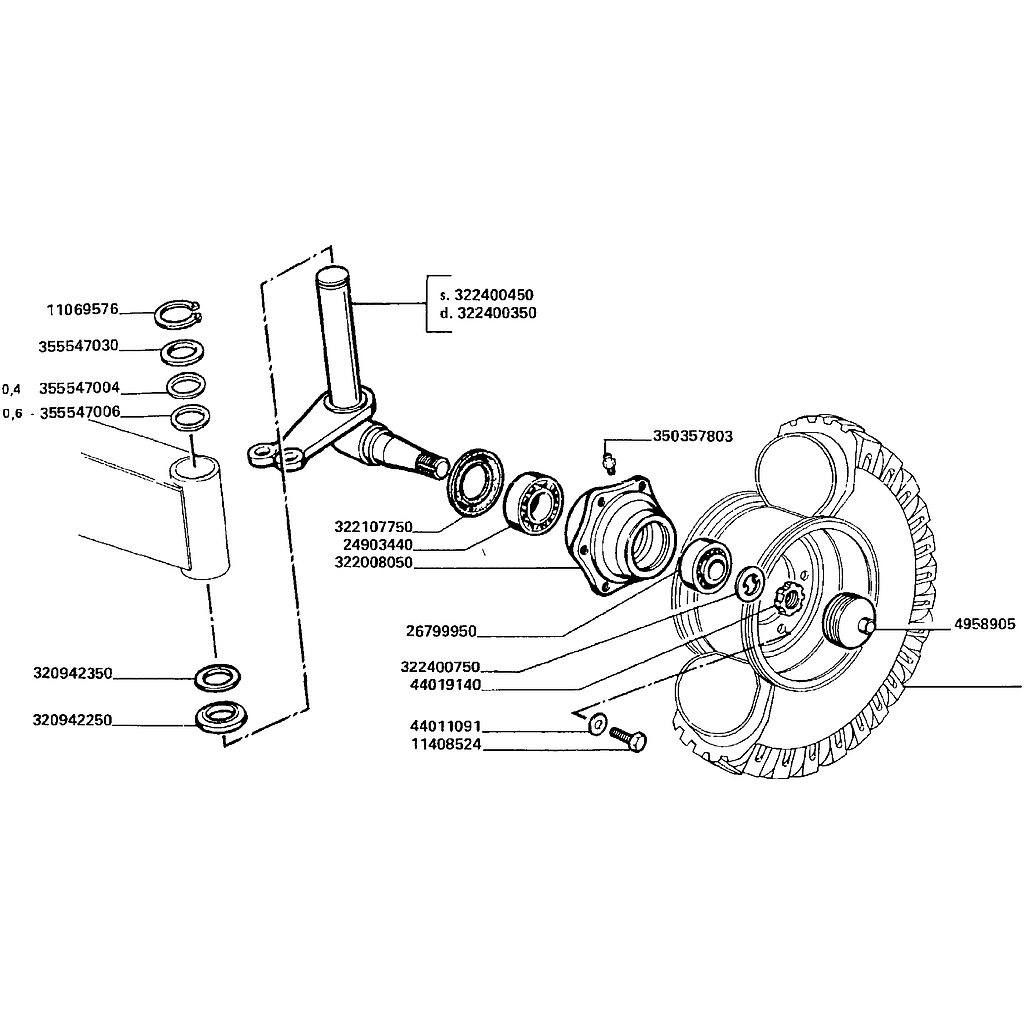 63 . EIXO TRASEIRO - FIXO