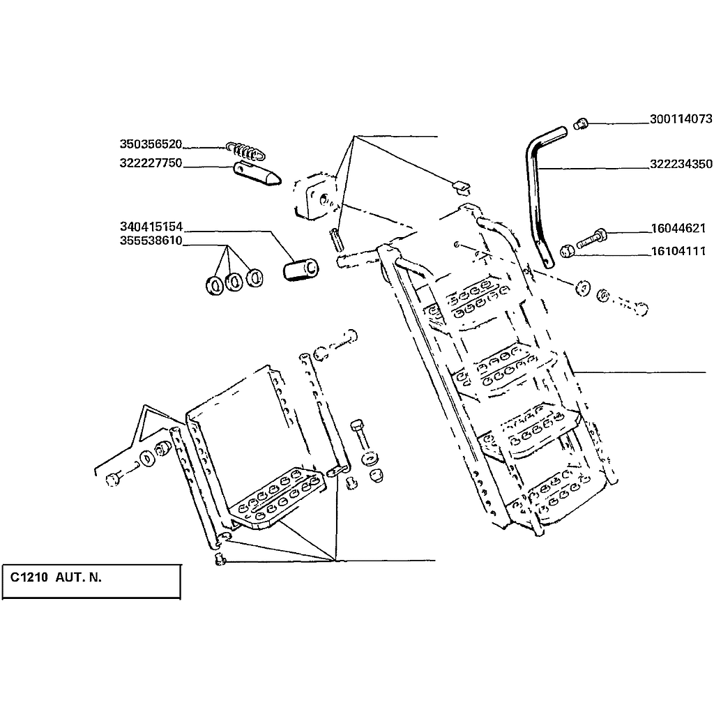 12. PAINEL DE ESCADA (TRILHA DE RODA REDUZIDA)