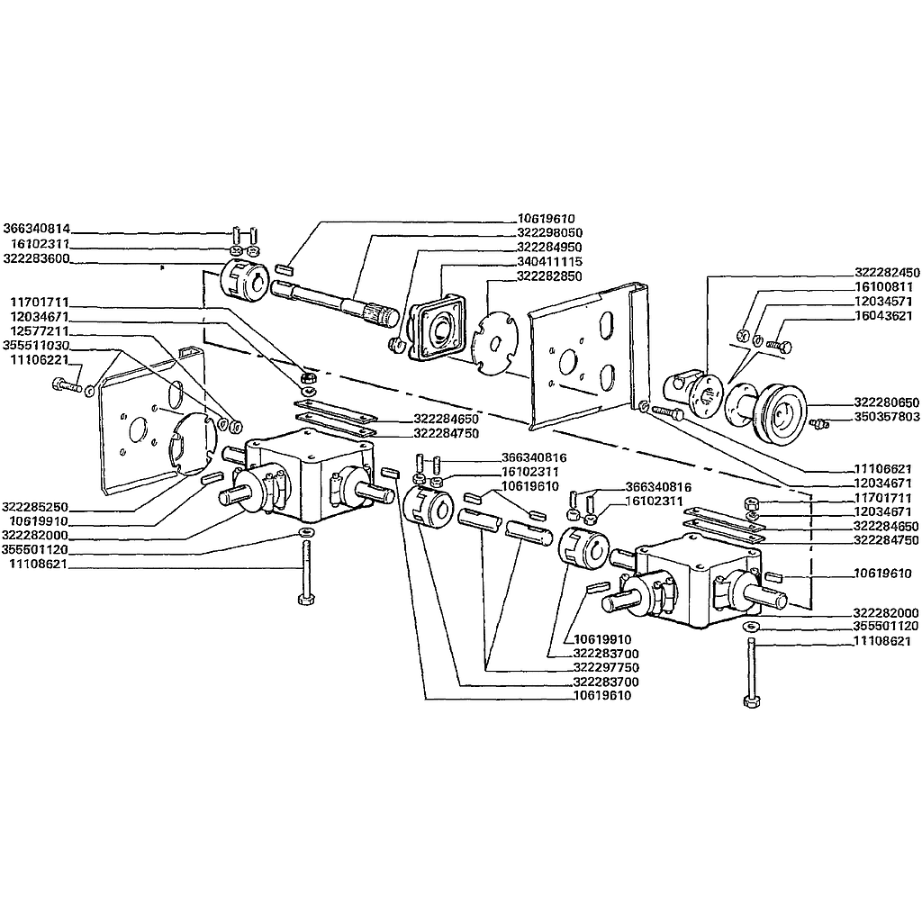 67. CAIXA DE ENGRENAGENS DO ALTERNADOR
