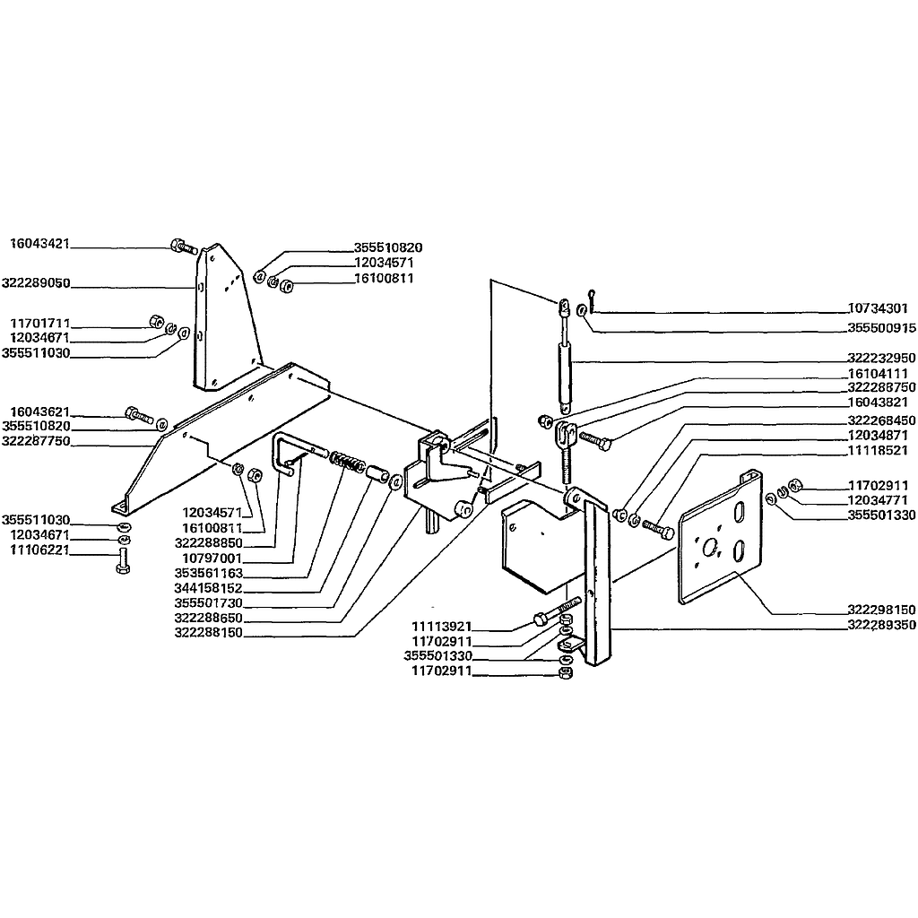 70. SUPORTES DO ESPALHADOR