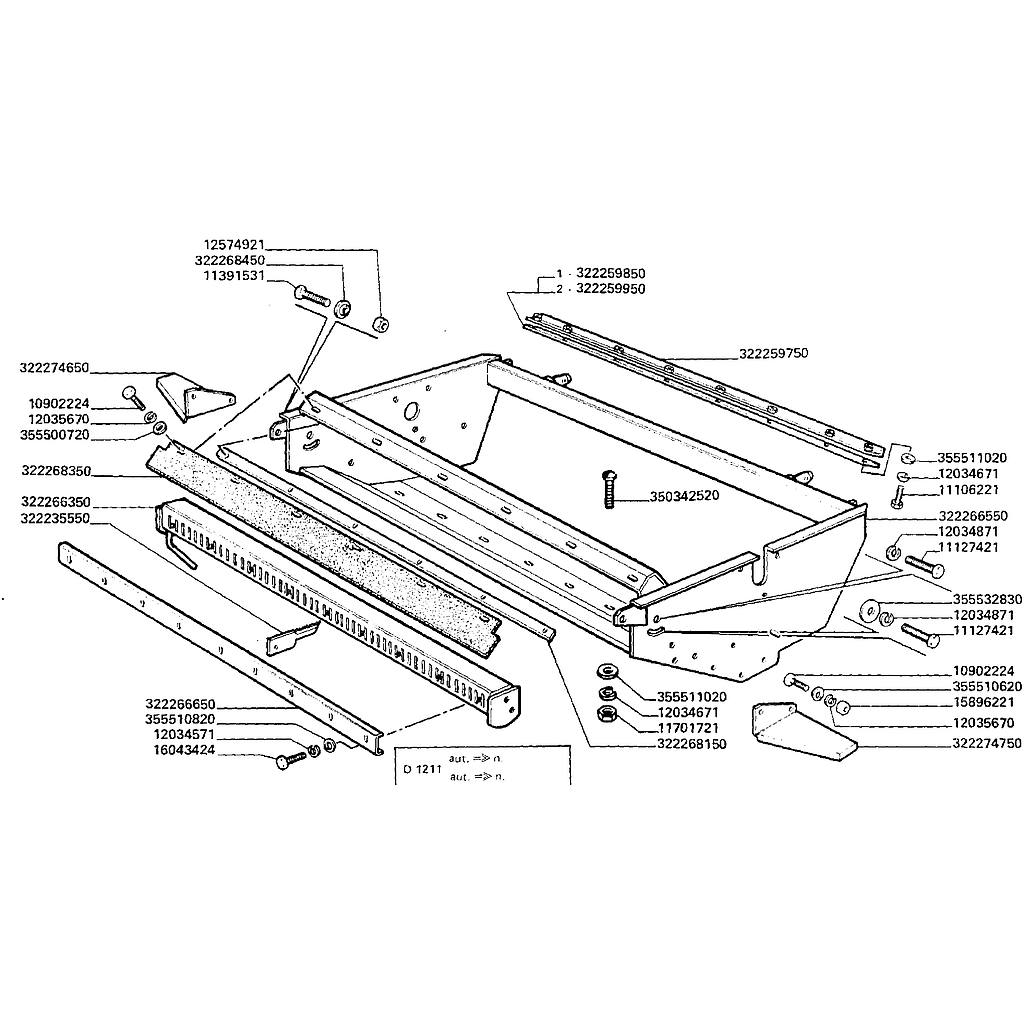 82. DEBULHADOR - QUADRO DE ARMAÇÃO