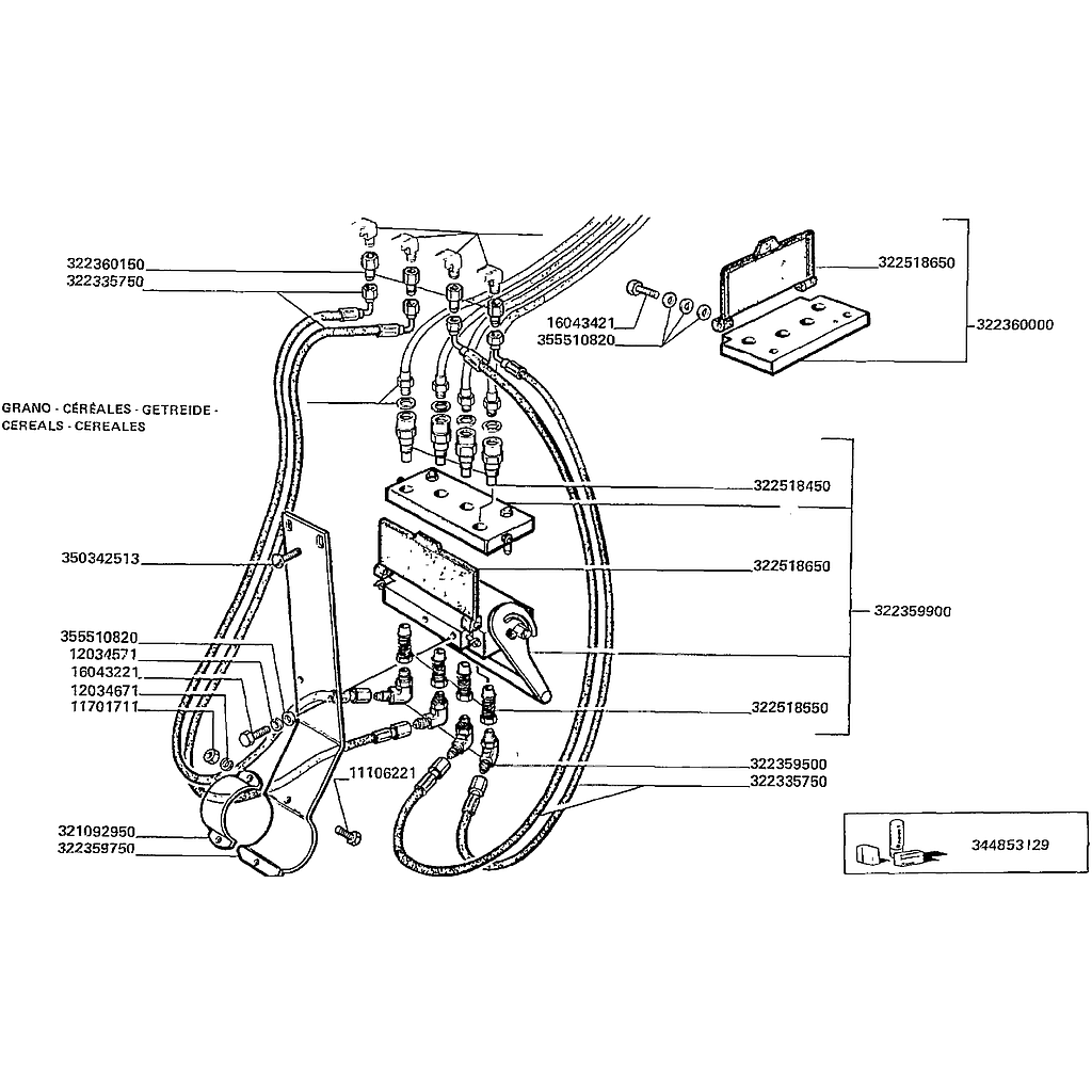98. BLOCO DA MESA DE CORTE ACOPLAMENTO RÁPIDO