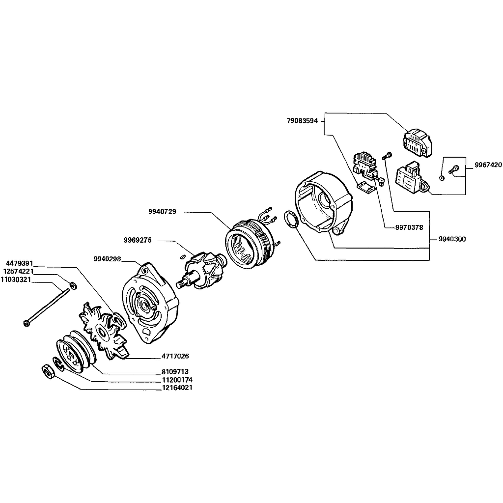 41.ALTERNADOR 4808511 (MARELLI)