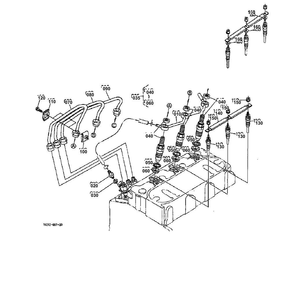 16. SUPORTES DOS BICOS E VELA DE INCANDESCÊNCIA
