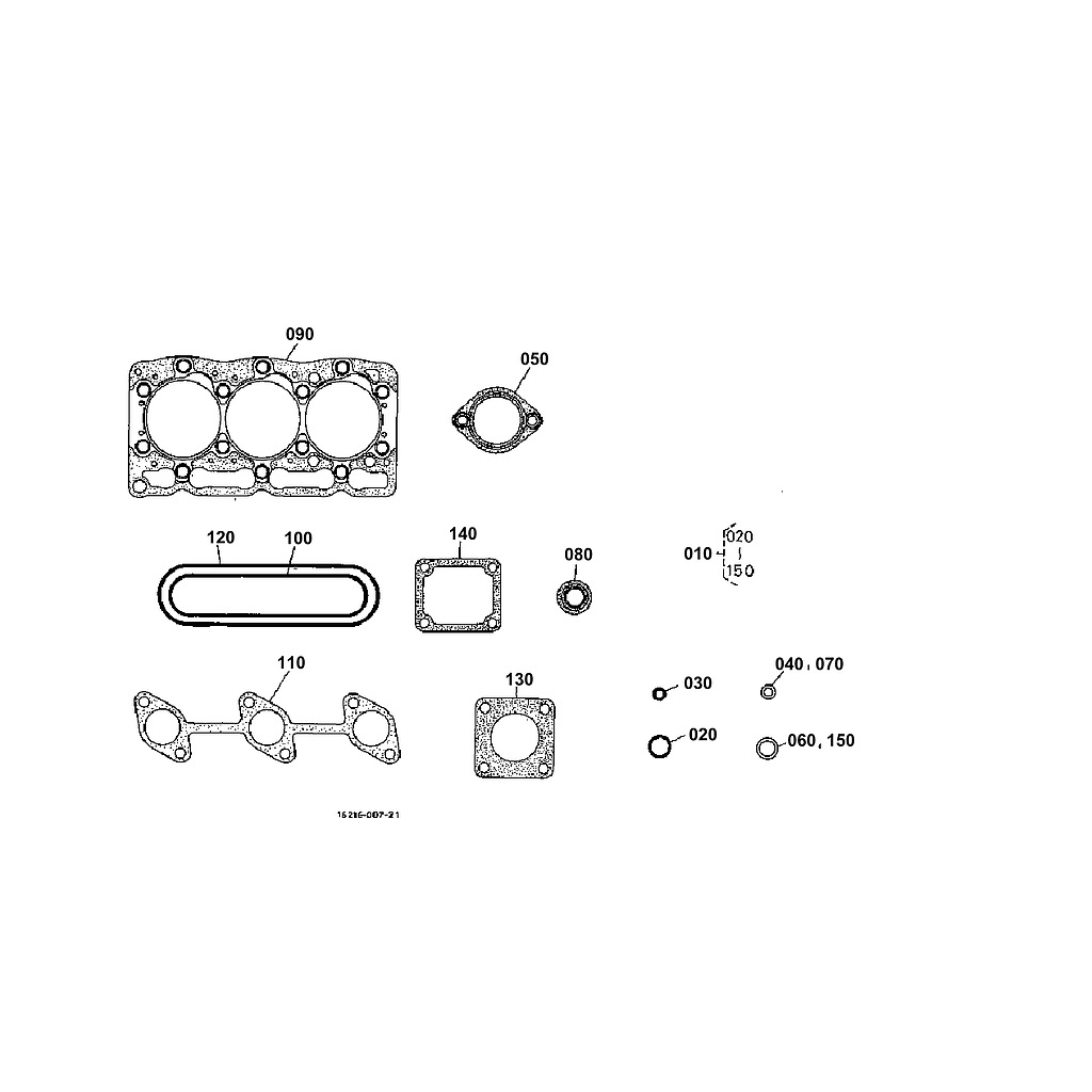 23. KIT DE JUNTAS SUPERIORES