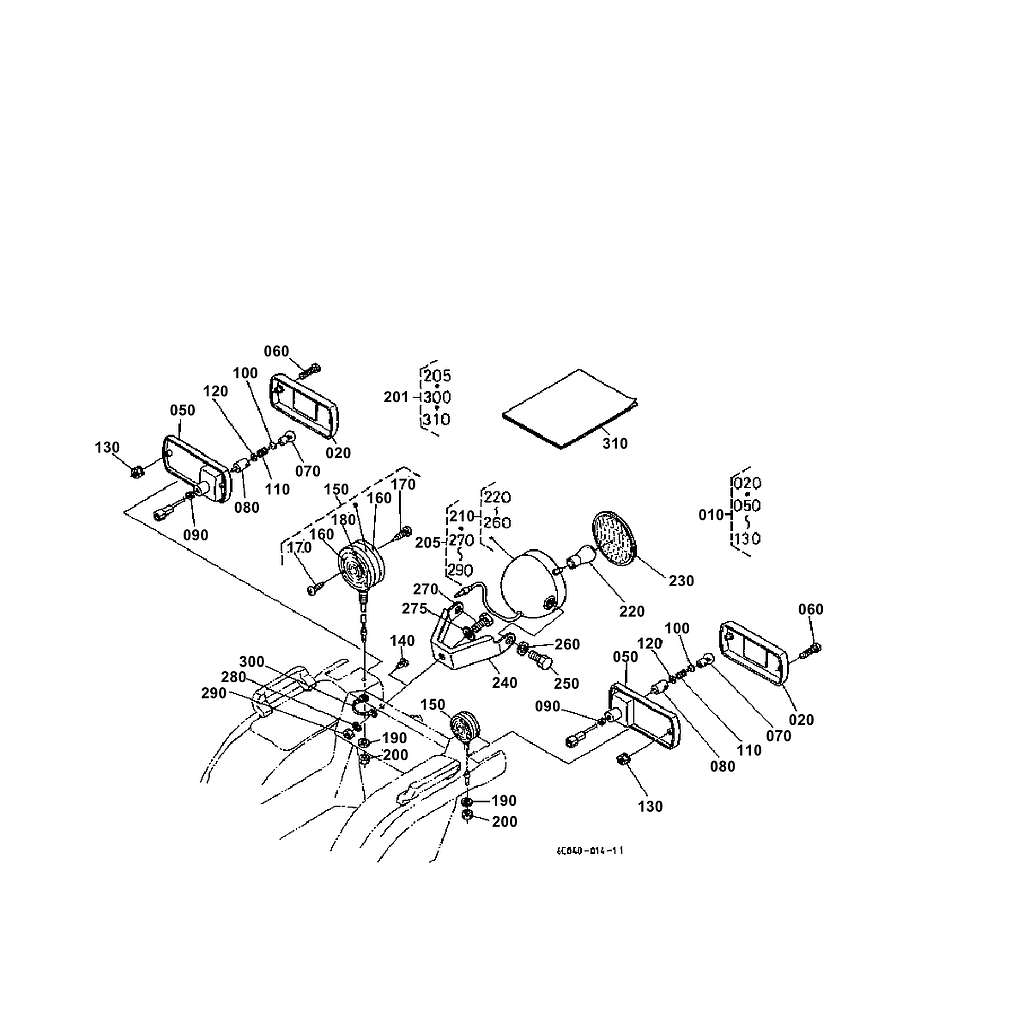 07. LUZ DE RETAGUARDA / LUZ DE PERIGO / LUZ DE TRABALHO