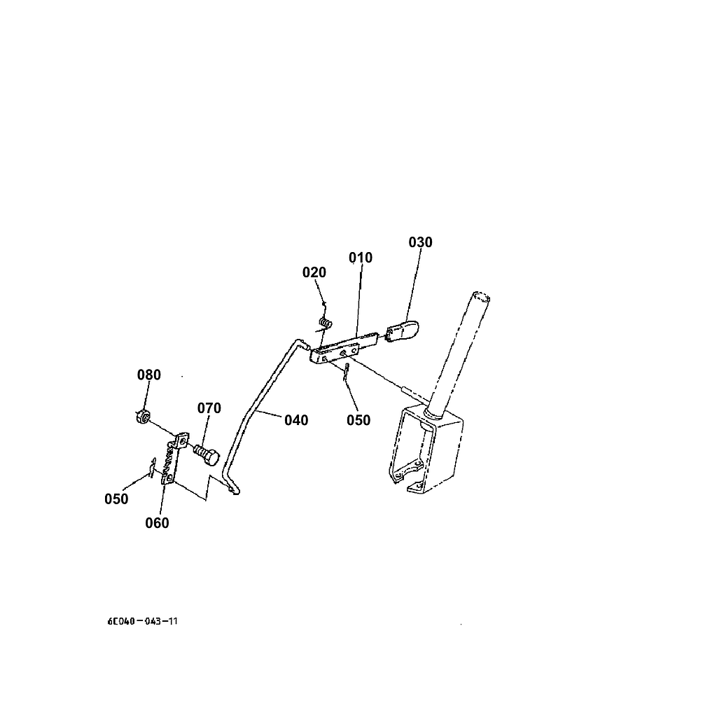 02.  ALAVANCA DE FREIO DE ESTACIONAMENTO