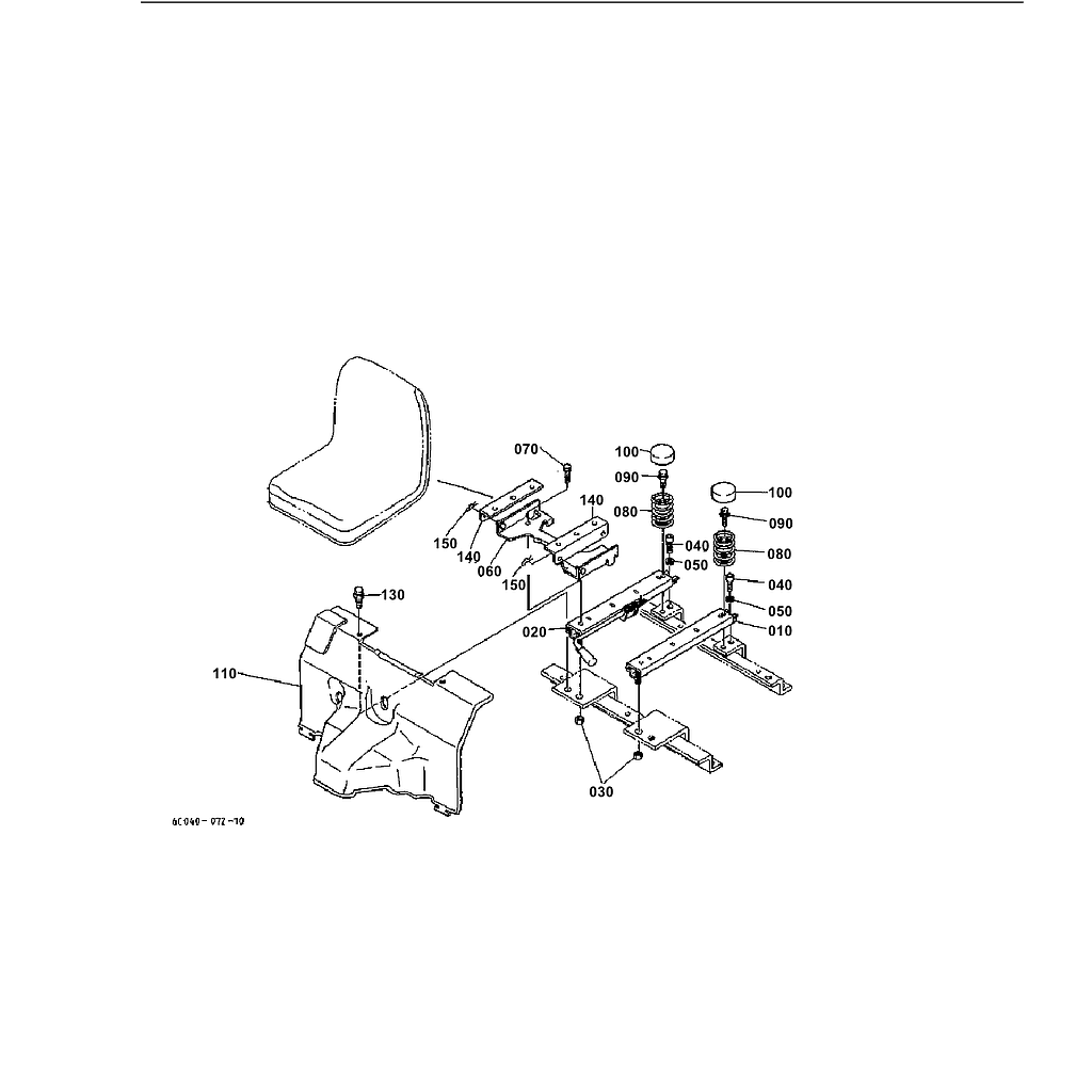 05. SUPORTE DE ASSENTO