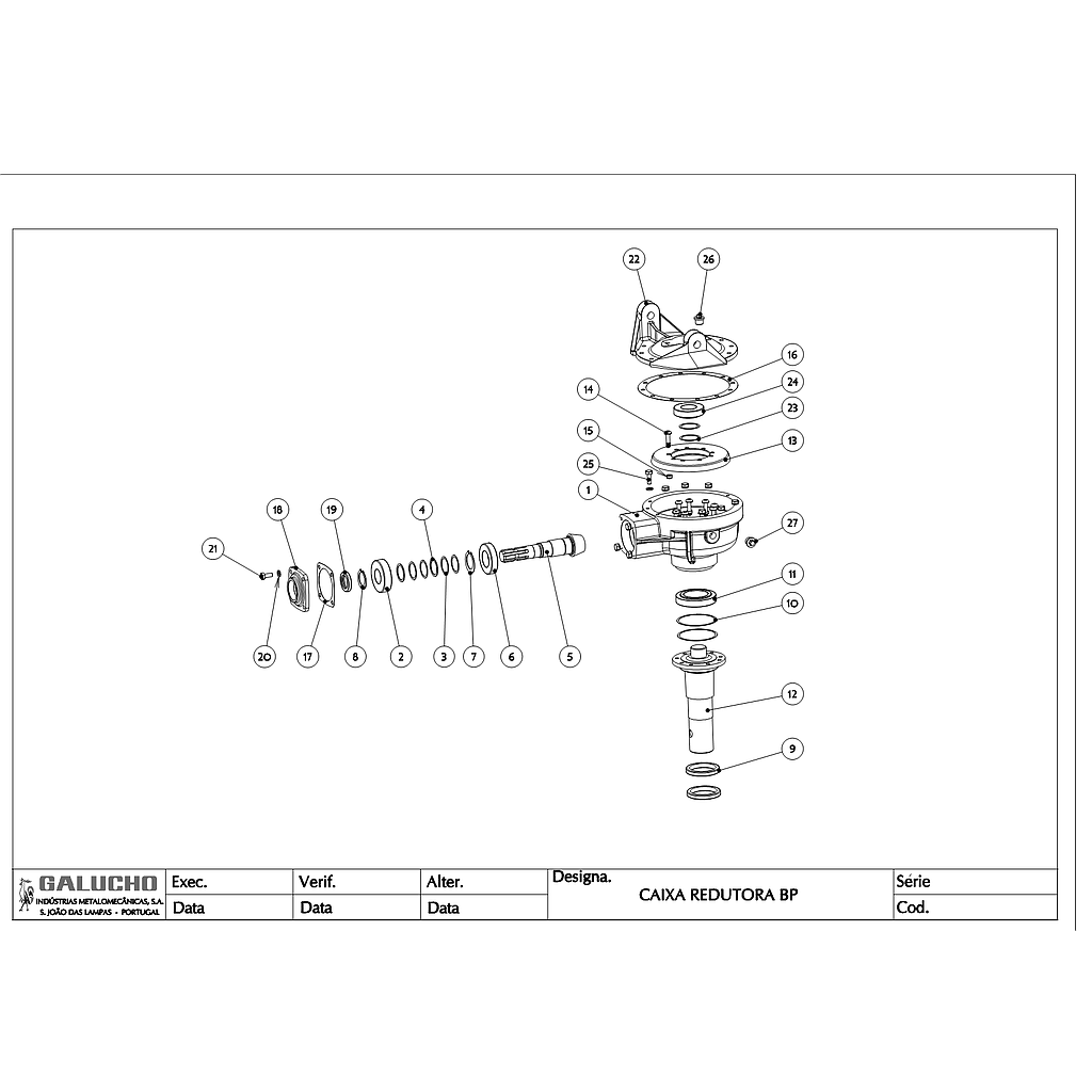 02. CAIXA REDUTORA BP
