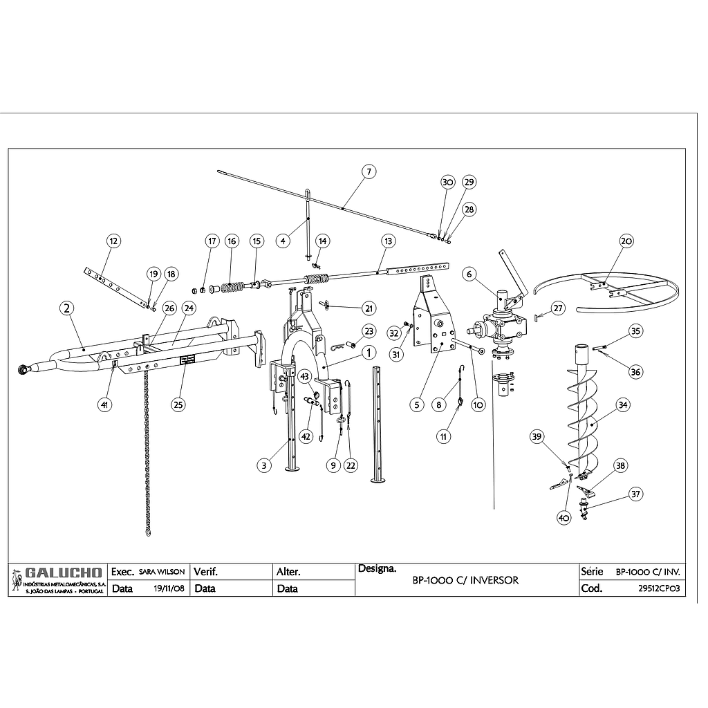 01. BP-1000 C/ INVERSOR
