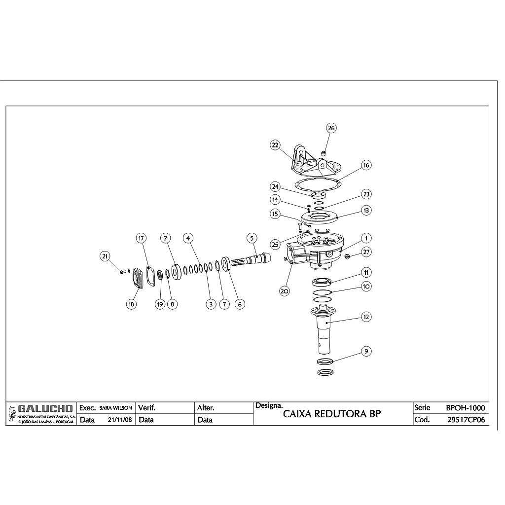 02. CAIXA REDUTORA BP