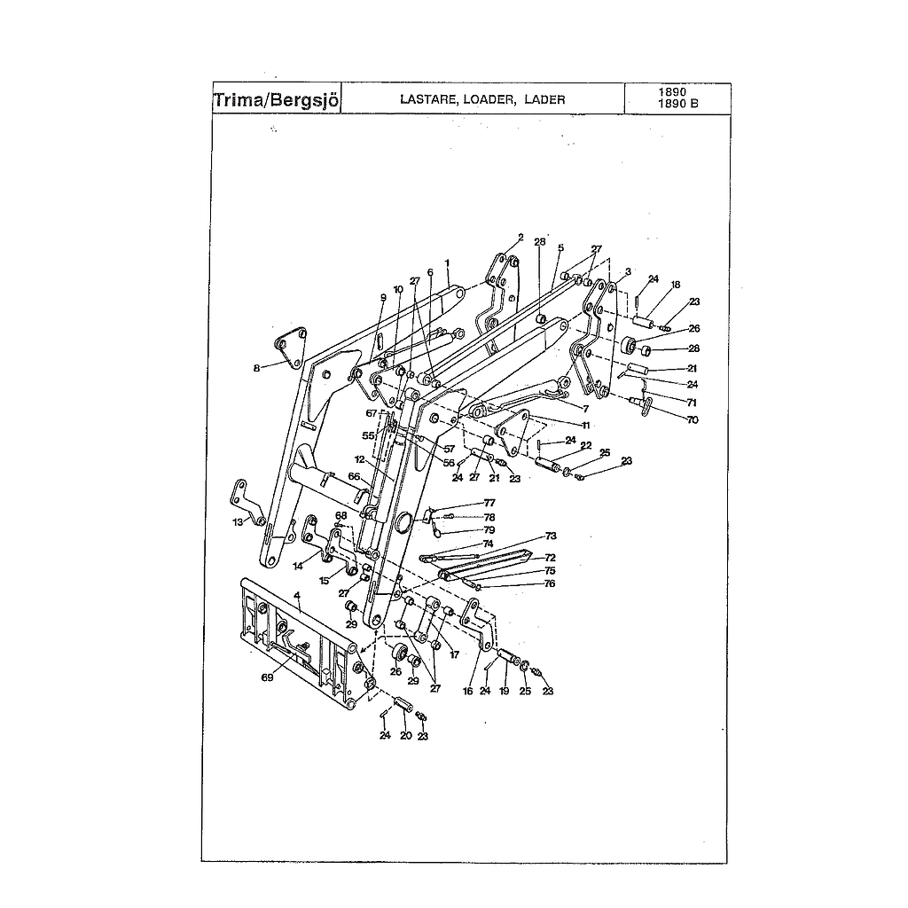 01. CARREGADOR FRONTAL -TRIMA 1890