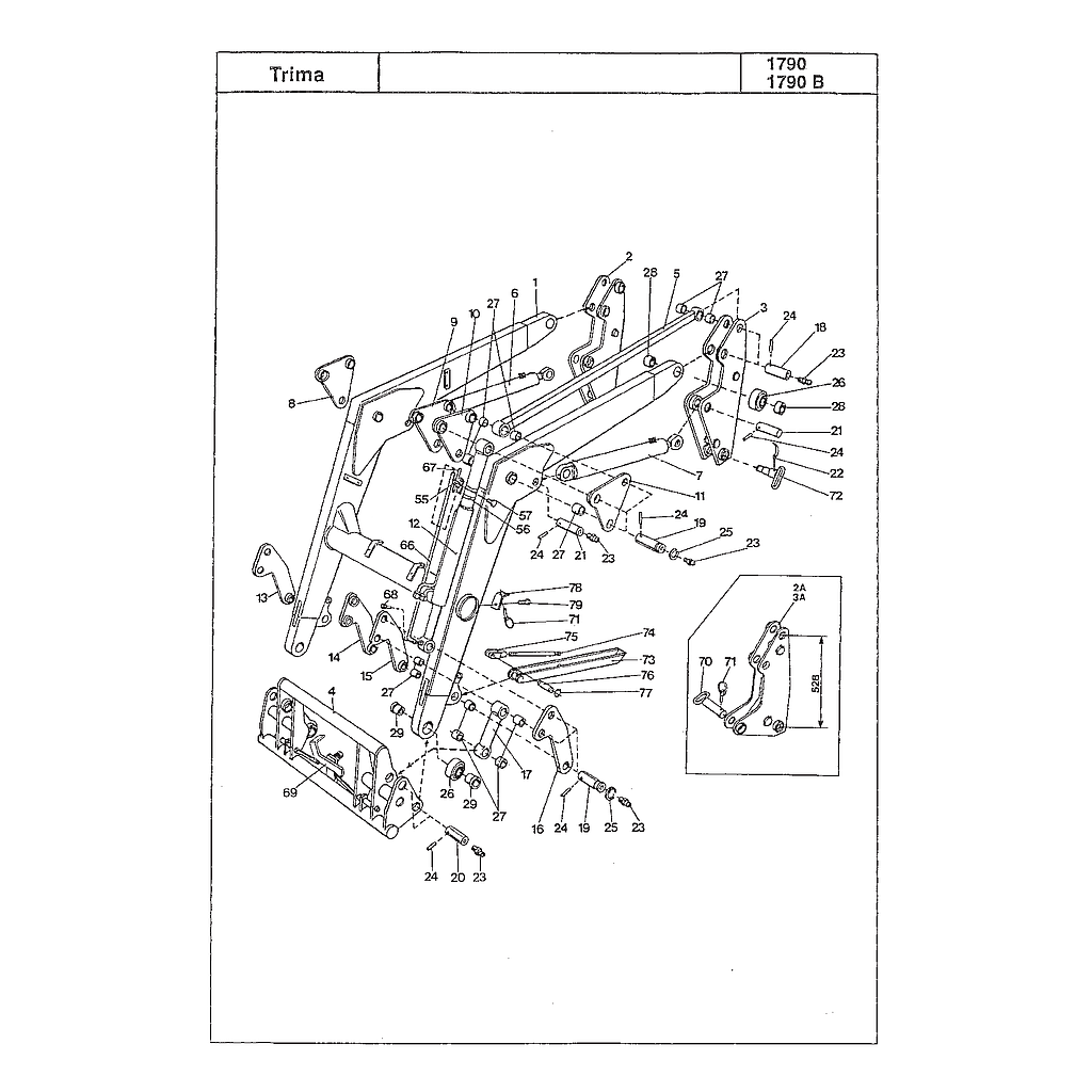 01. CARREGADOR FRONTAL-TRIMA 1790