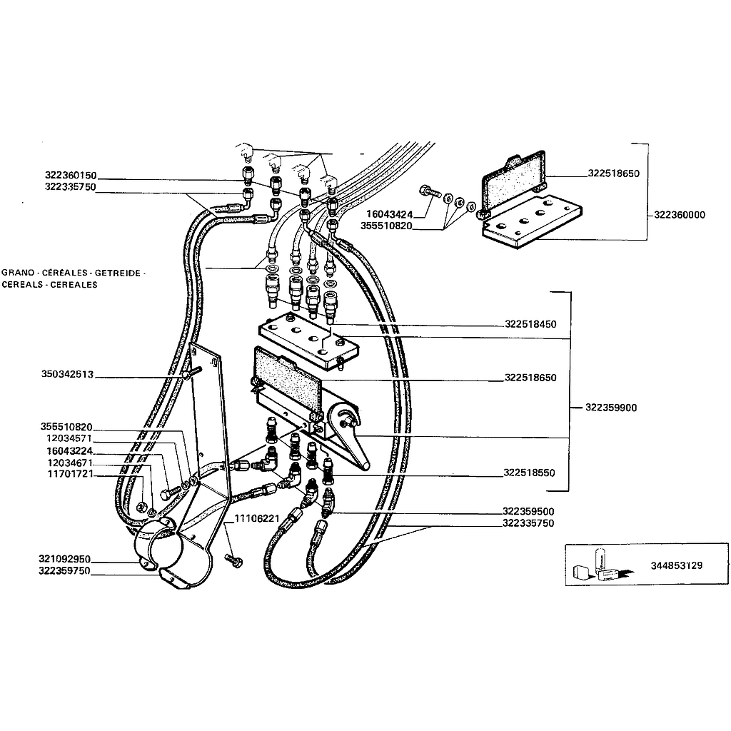 38.BLOCO DA MESA DE CORTE ACOPLAMENTO RÁPIDO DA LIBERTAÇÃO