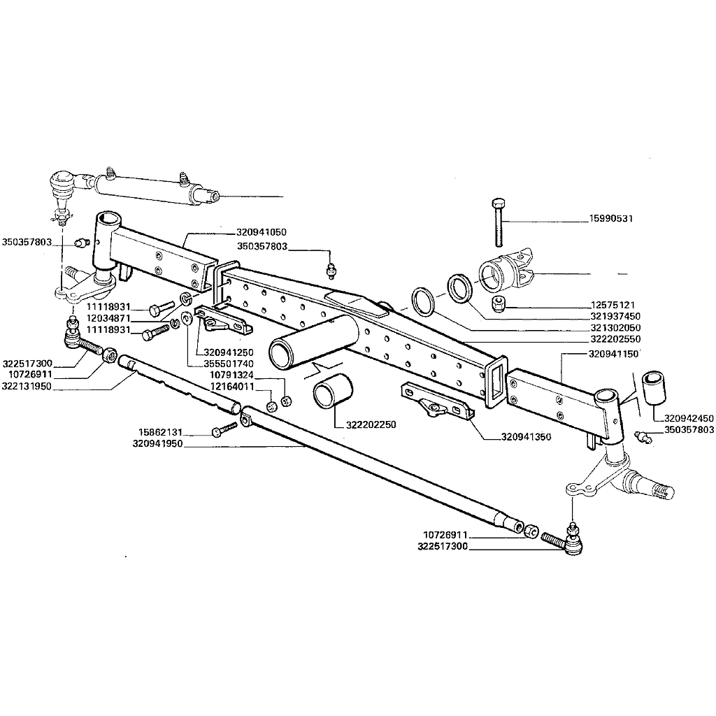 05.EIXO TRASEIRO - AJUSTÁVEL
