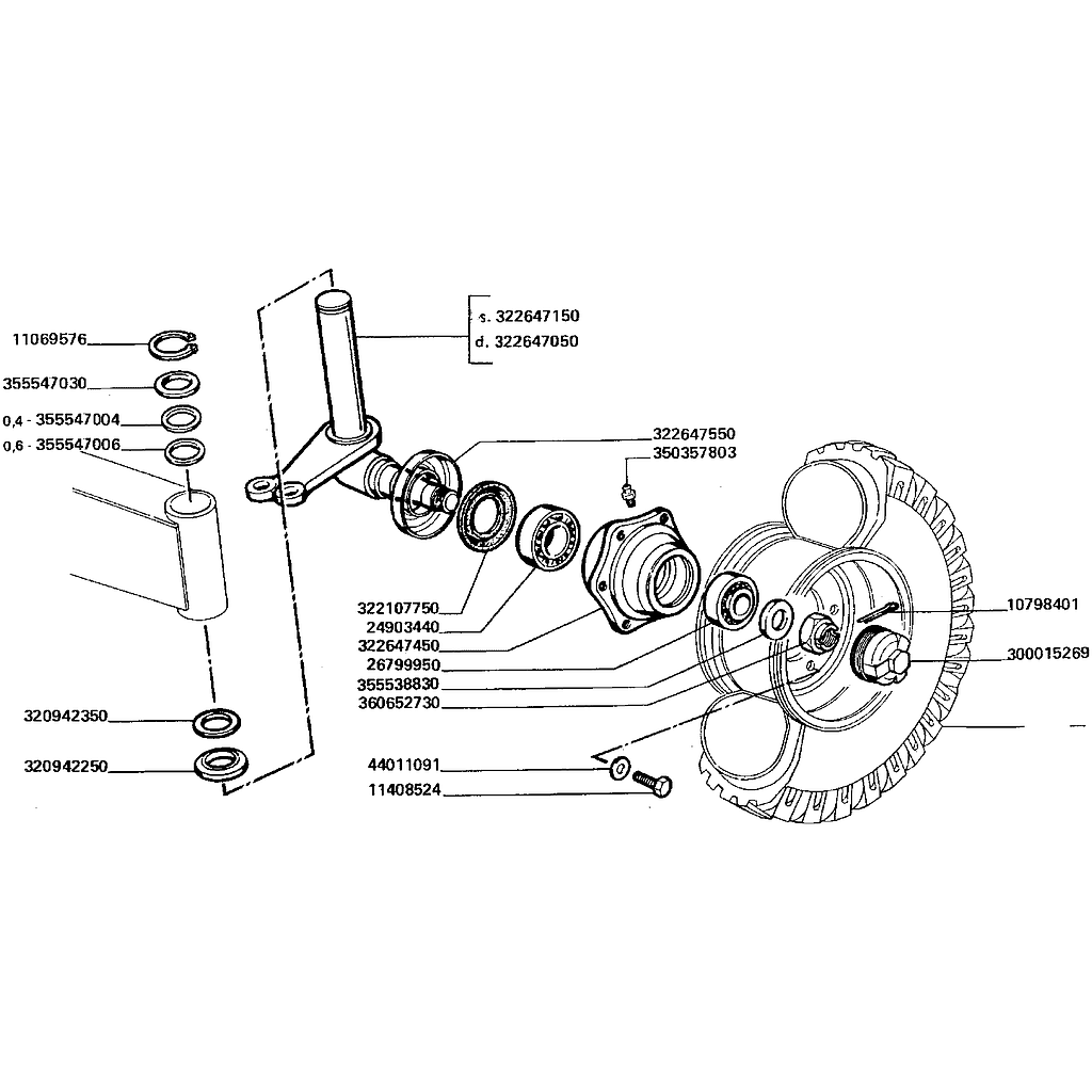 07.EIXO TRASEIRO - AJUSTÁVEL