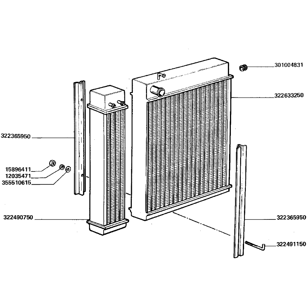 40.RADIADOR - ELEMENTOS