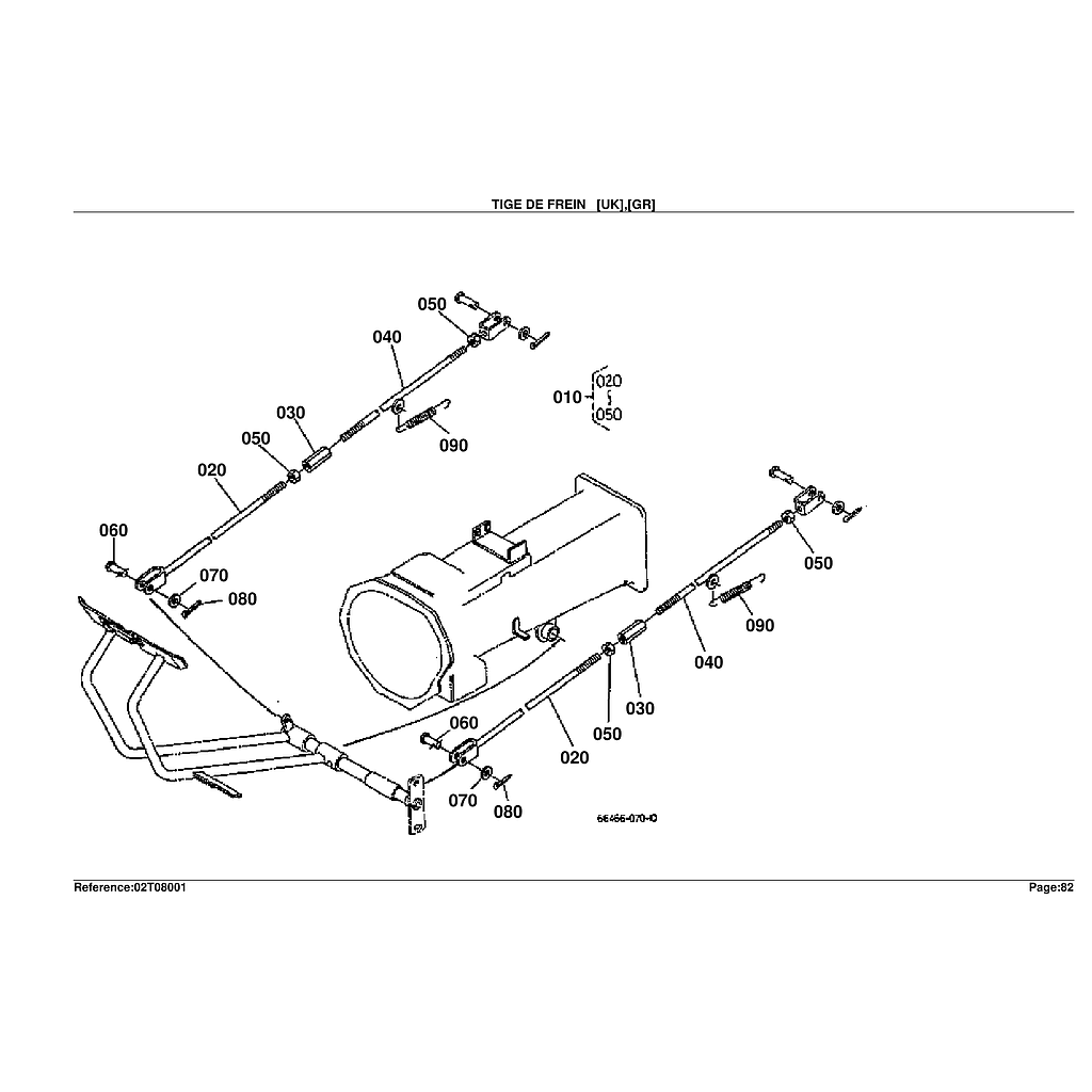 06. HASTE DE FREIO    FR   G   GR   PO