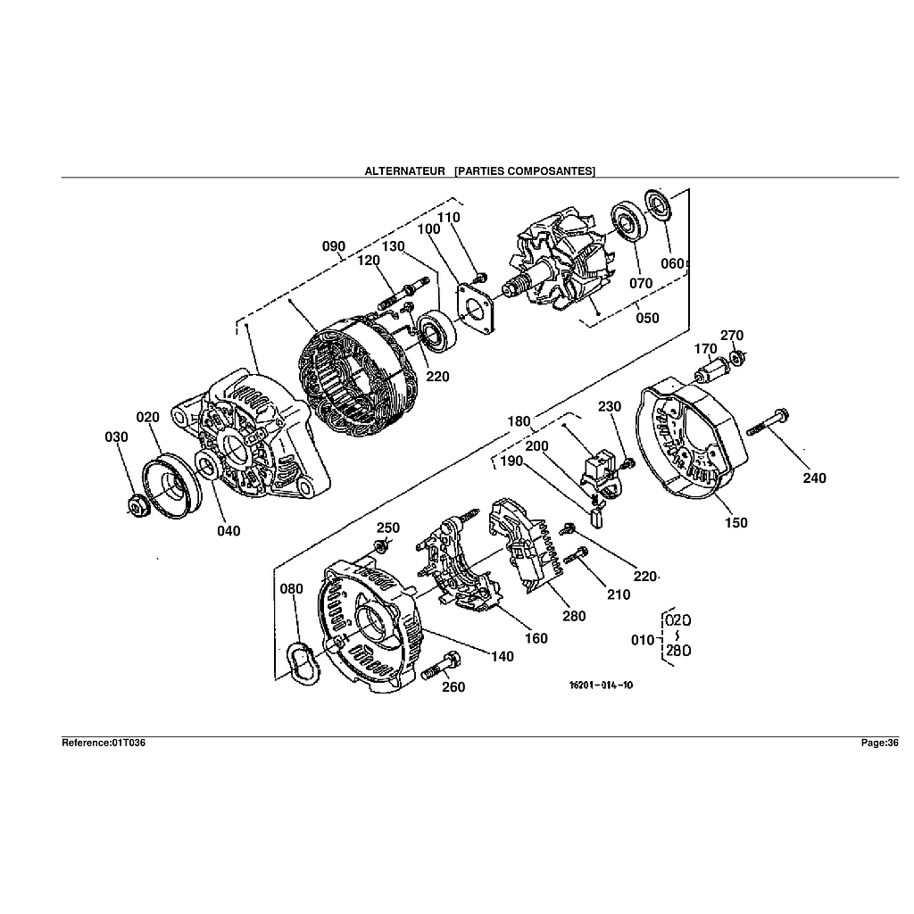 01. COMPONENTES DO ALTERNADOR